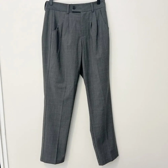 UNIVERSAL STANDARD Silvia Slim Cut Trousers in‎ Castlerock Grey Size 2 NWT - Picture 2 of 6